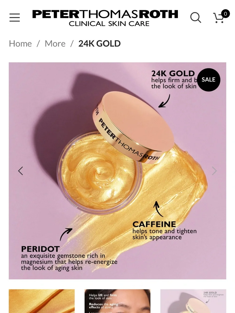 Peter Thomas Roth luxurious 24k